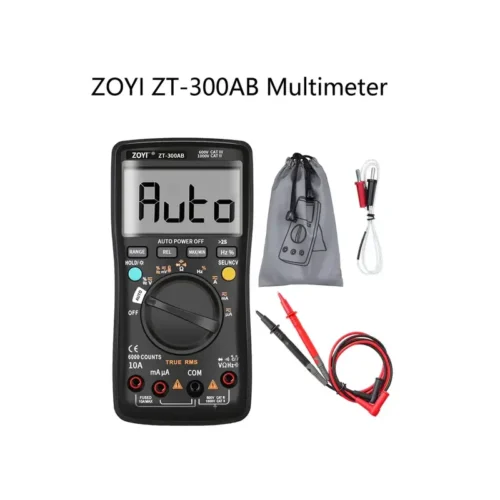 ZOYI ZT300AB Automatic Recognition of Bluetooth With High Precision Multimeter