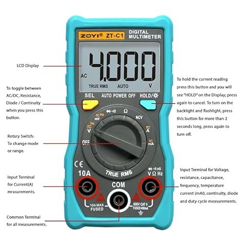 Zoyi ZT-C1 Digital multimeter